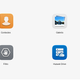 A la izquierda, una captura de pantalla de Huawei Cloud en el móvil. A la derecha, el menú web